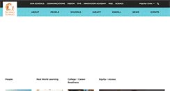 Desktop Screenshot of davincischools.org